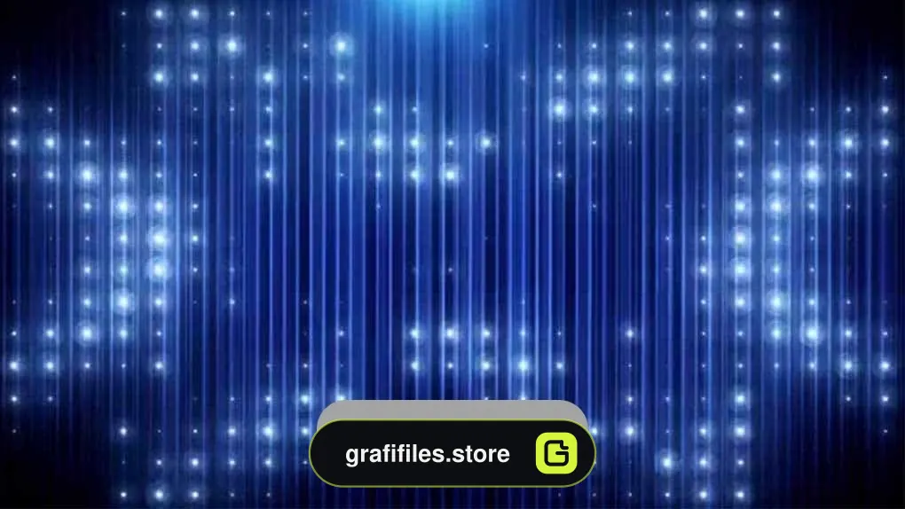 دانلود بک گراند موشن گرافیک Blue Glitter Led Loop