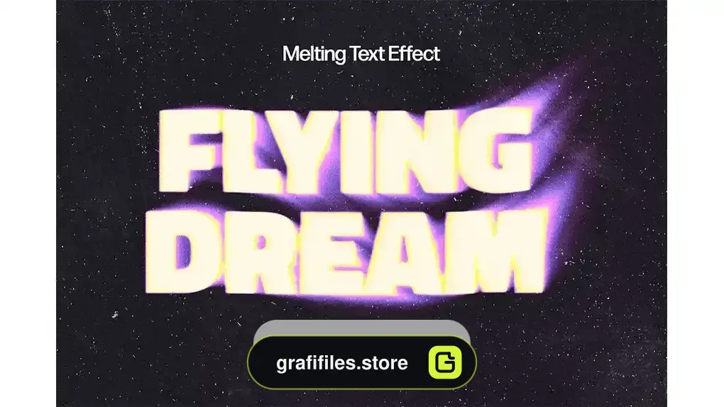 دانلود افکت متن تار Blurry Flowing Text Effect