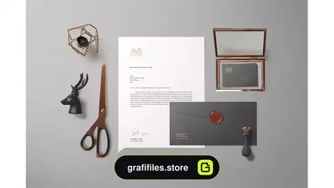 دانلود موکاپ برندینگ Branding Mockup Essentials Vol 5