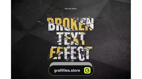دانلود افکت متن Broken Text Effect
