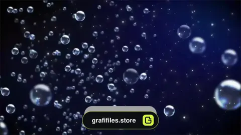 دانلود بک گراند موشن گرافیک حباب Bubbles Background