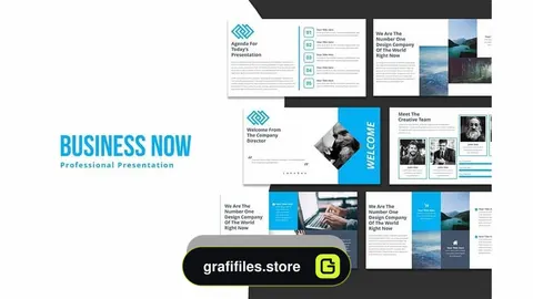 دانلود قالب پاورپوینت Business Now Powerpoint Template