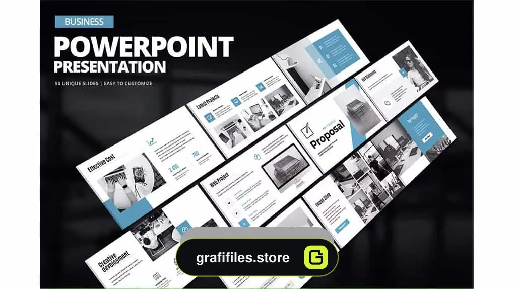 دانلود قالب پاورپوینت تجاری Business Powerpoint Presentation