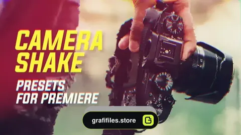 دانلود پریست پریمیر افکت لرزش دوربین Camera Shake Presets