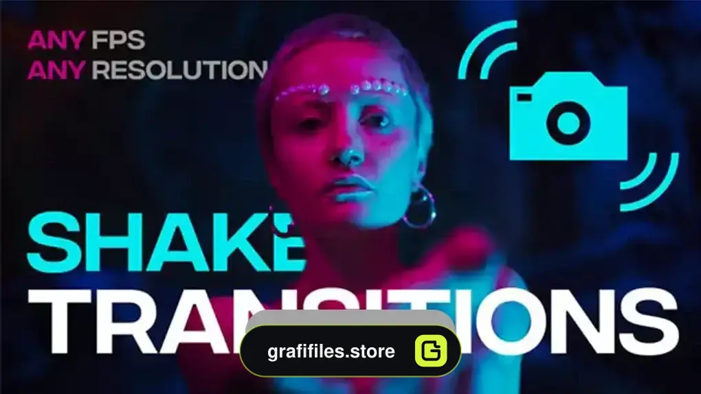 ترانزیشن داوینچی ریزالو لرزش دوربین Camera Shake Transitions