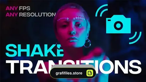 ترانزیشن داوینچی ریزالو لرزش دوربین Camera Shake Transitions