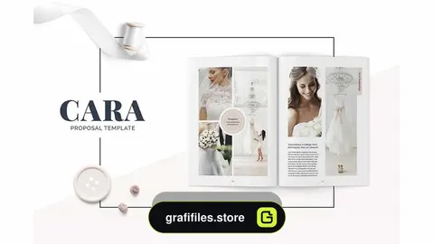 دانلود قالب ایندیزاین پروپوزال Cara Proposal Template