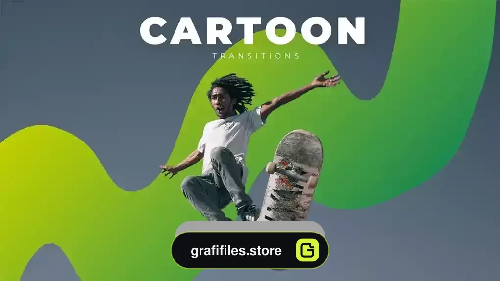 دانلود ترانزیشن پریمیر کارتونی Cartoon-Transitions