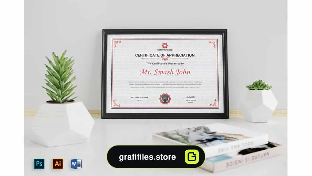 دانلود قالب آماده ورد سرتیفیکیت Certificates Word