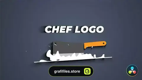 پروژه داوینچی ریزالو لوگو چاقوی سرآشپز Chef Knife Logo