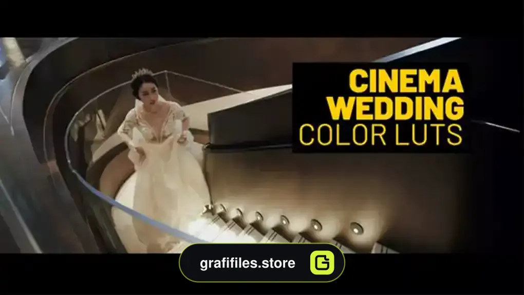 دانلود پریست اصلاح رنگ عروسی Cinema Wedding LUTs