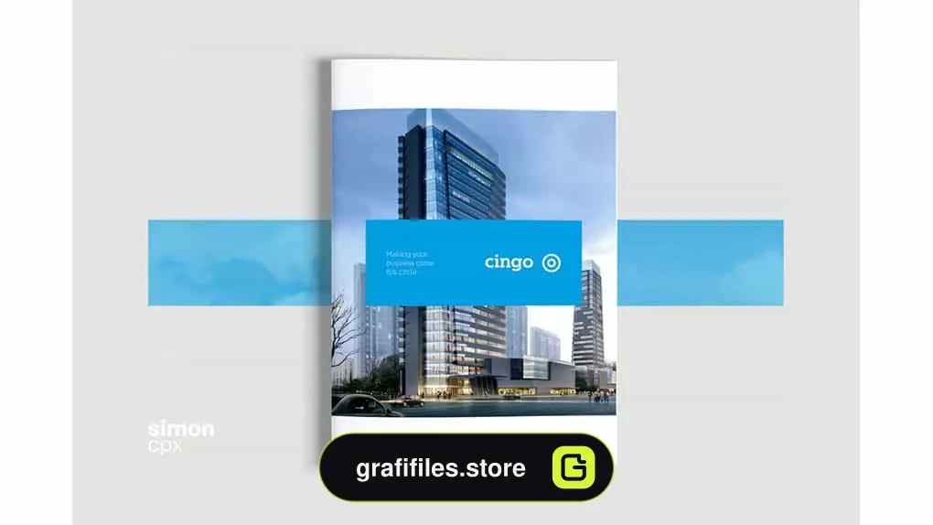 دانلود قالب ایندیزاین بروشور تجاری Cingo – Business Brochure