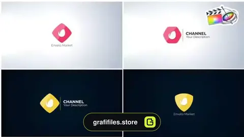 پروژه فاینال کات نمایش لوگو Clean Logo Reveal
