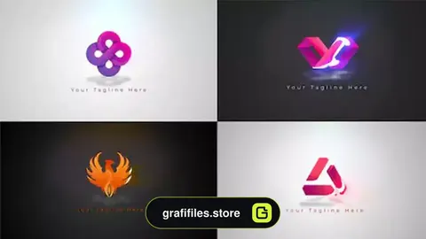پروژه داوینچی ریزالو لوگو موشن Clean Logo Reveal III