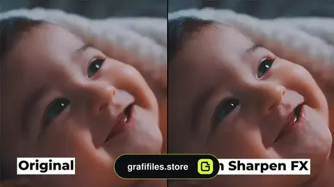 دانلود پریست پریمیر افکت شارپ کردن ویدیو بدون نویز Clean Sharpen Effects