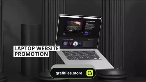 پروژه پریمیر معرفی وب سایت Clean Website Promo