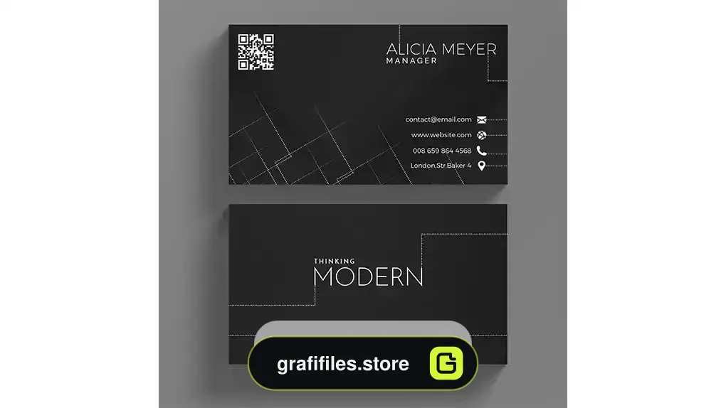 دانلود طرح لایه باز کارت ویزیت معماری 3