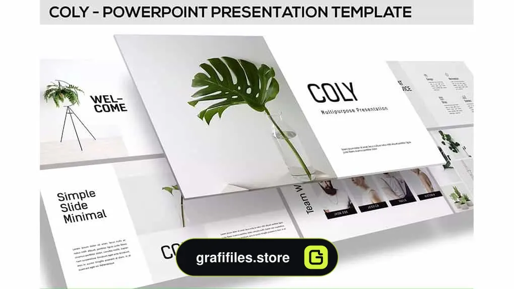 دانلود قالب پاورپوینت Coly – Powerpoint Template