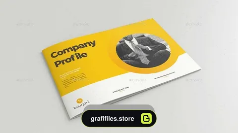 دانلود قالب ایندیزاین بروشور شرکت معماری منظر Company Profile Landscape