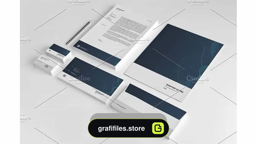 دانلود وکتور ست اداری Corporate Identity – V07