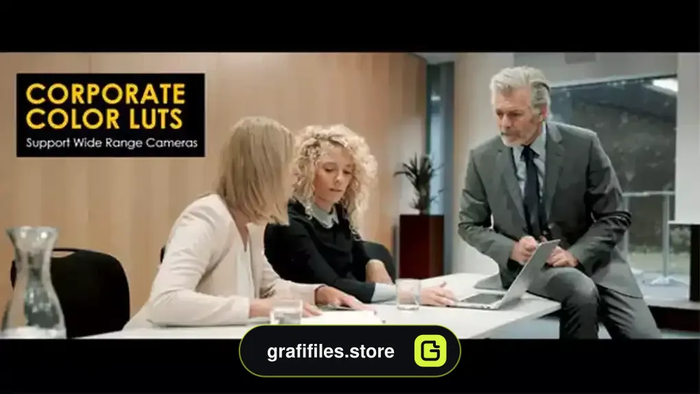دانلود پریست رنگ شرکتی Corporate LUTs