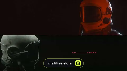 دانلود صحنه آماده سه بعدی فضانورد No Signal Cosmonaut