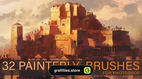 دانلود براش نقاشی Custom Painterly Brushes