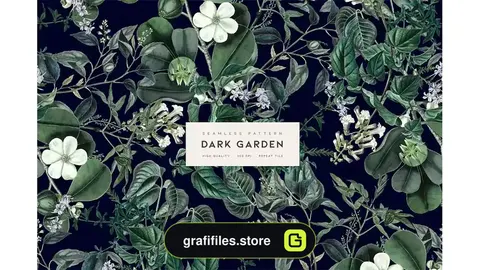 دانلود پترن باغ Dark Garden