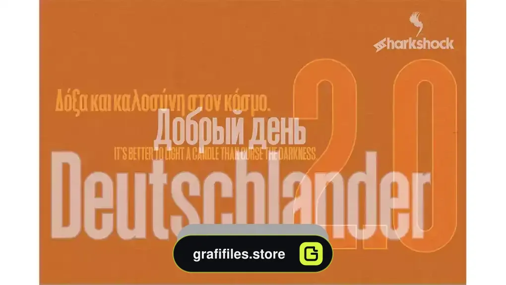 دانلود فونت انگلیسی Deutschlander 2.0