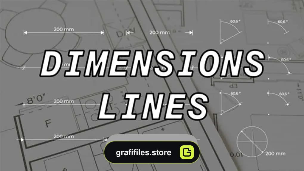 پروژه فاینال کات پرو Dimensions Lines