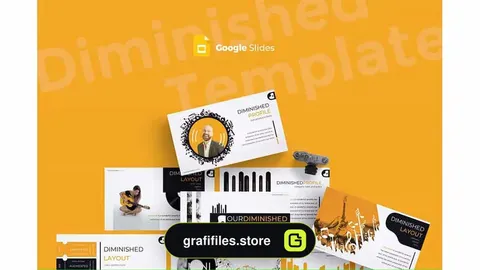 دانلود قالب پاورپوینت و گوگل اسلاید Diminished – Google Slides Template