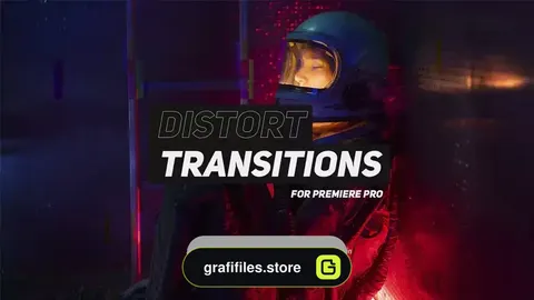 دانلود ترانزیشن پریمیر دیستورشن Distort Transitions
