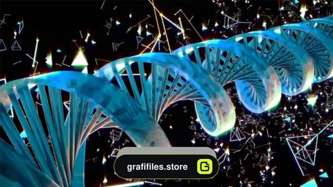 دانلود فوتیج دی ان ای DNA