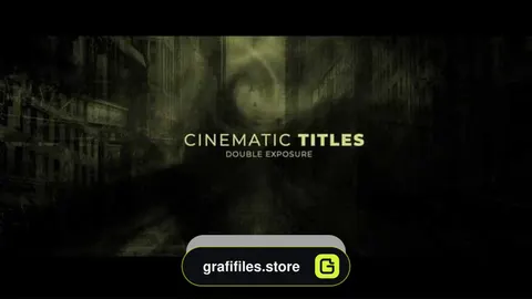 پروژه فاینال کات پرو اسلایدشو Double Exposure – Opening Titles