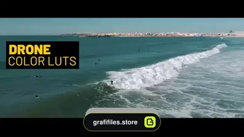دانلود پریست رنگ فوتیج پهپاد Drone LUTs