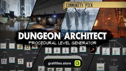 دانلود پروژه Dungeon Architect برای آنریل انجین