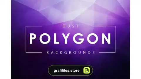 دانلود بک گراند چند ضلعی گرد و غبار Dust Polygon Backgrounds