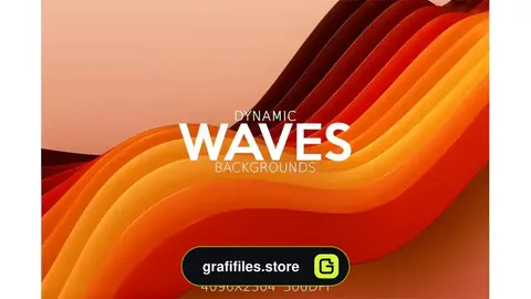 دانلود 4 بک گراند مواج داینامیک Dynamic Waves Backgrounds