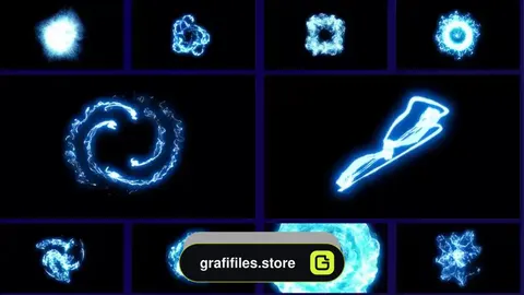 دانلود فوتیج افکت انرژی Energy Effects Pack