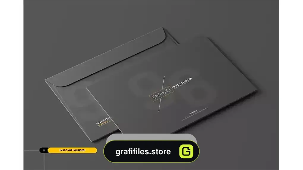 دانلود موکاپ پاکت نامه Envelope psd mockup