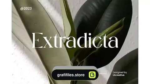 دانلود فونت انگلیسی کلاسیک Extradicta Classic Serif Font