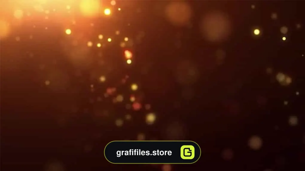 دانلود بک گراند موشن گرافیک Fiery Particle Rain