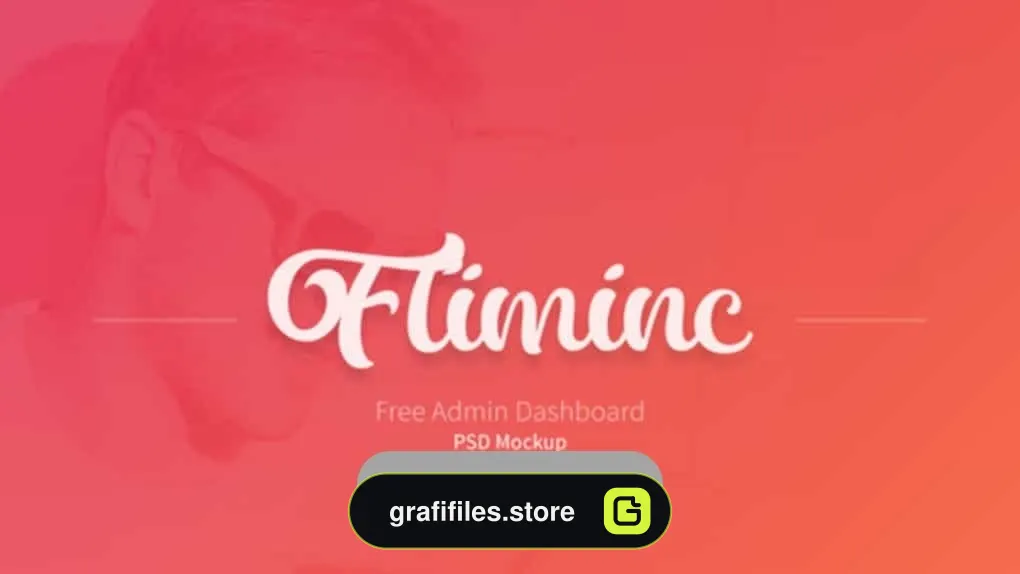 دانلود فایل لایه باز رابط کاربری داشبورد مدیریت Fliminc UI Kit Admin Dashboard