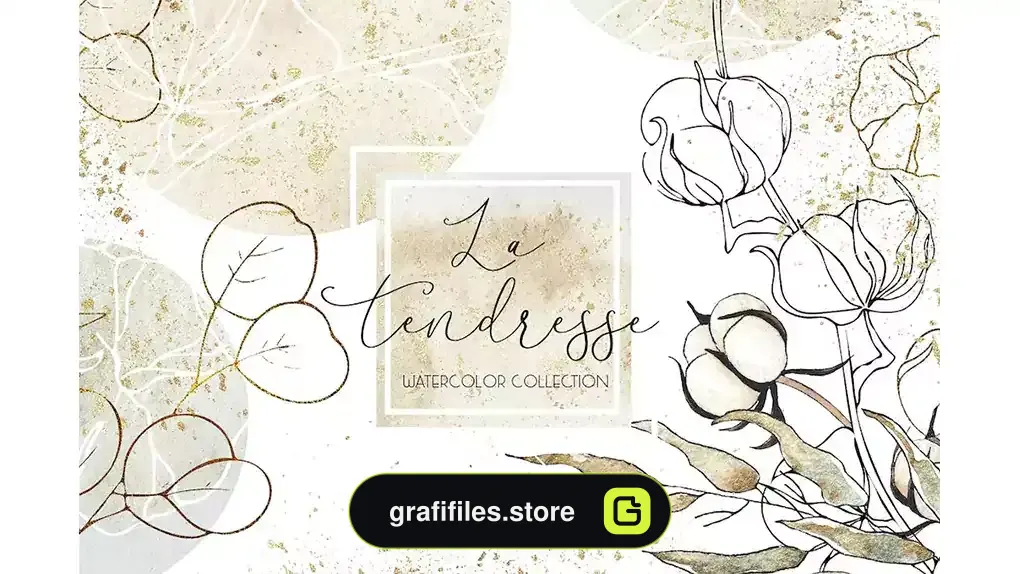 دانلود پترن گلدار عروسی Floral wedding collection