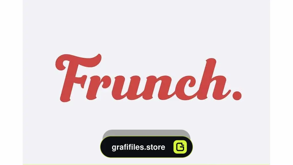 دانلود فونت انگلیسی Frunch
