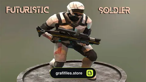 دانلود پروژه Futuristic Soldier برای یونیتی
