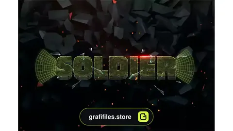 دانلود افکت متن بازی فتوشاپ Gaming Text Effect