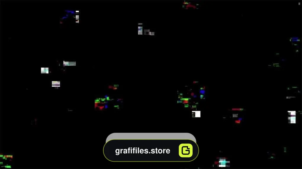 دانلود فوتیج پارازیت و نویز Glitch Effects Pack