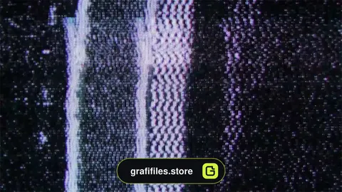 فوتیج گلیچ Glitch Unstable Signal