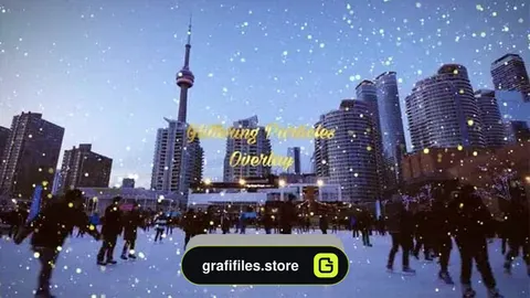 دانلود بک گراند پارتیکل درخشان Glittering Particle Overlays